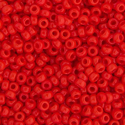 Miyuki Seedbead 11/0 Red Opaque 22g Vial