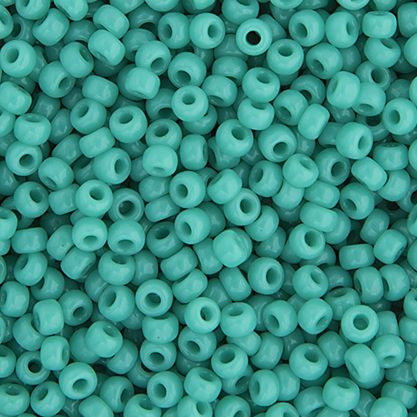 Miyuki Seedbead 11/0 Turquoise Green Opaque 22g Vial