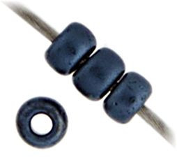 Miyuki Seedbead 11/0 Gunmetal Matte Metallic 22g Vial