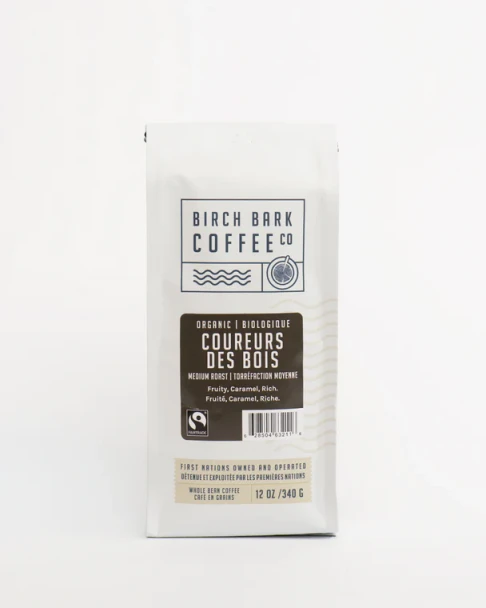 Coureurs Des Bois Medium Roast 340G - Birch Bark Coffee