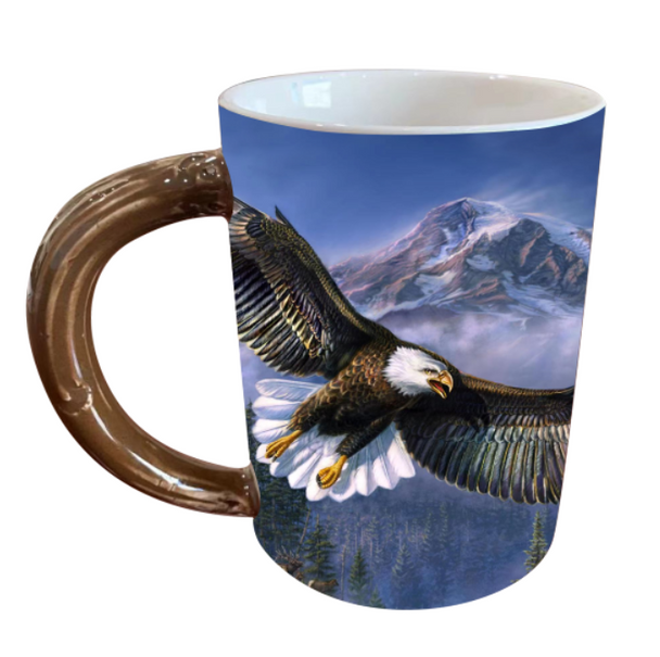 Ceramic Mug  Wildlife Scene 15oz