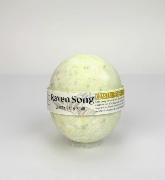 Bath Bomb Coastal Relief Bath Bomb 180g Ravensong