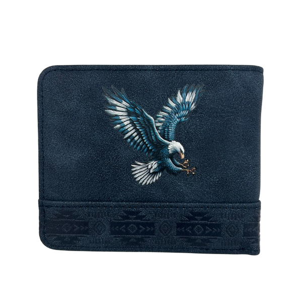 Men's Wallet Animal Scene - Eagle