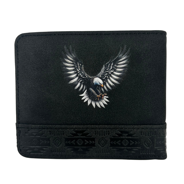 Men's Wallet Animal Scene - Eagle