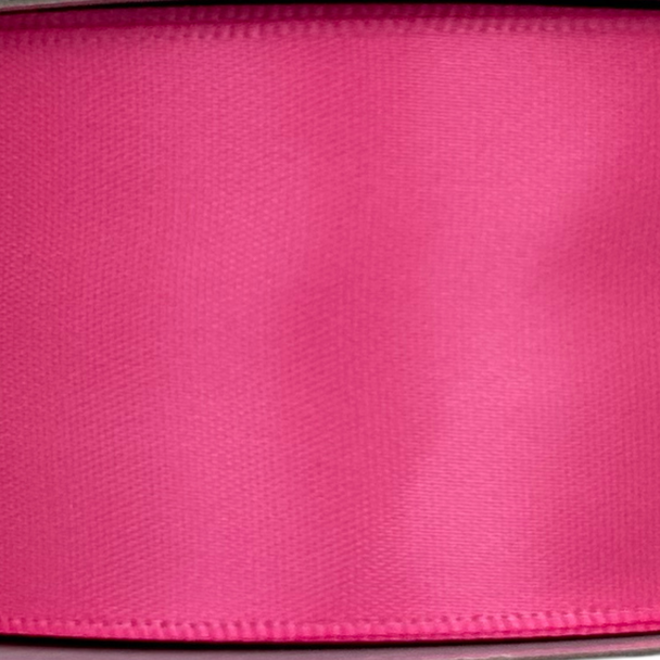Satin Ribbon by the Roll 30m Hot Pink