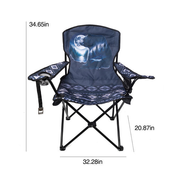 Lawn Chair Bear Design 260Lbs