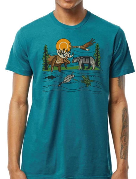 T-Shirt Artists "All My Relatives" By Storm Angeconeb