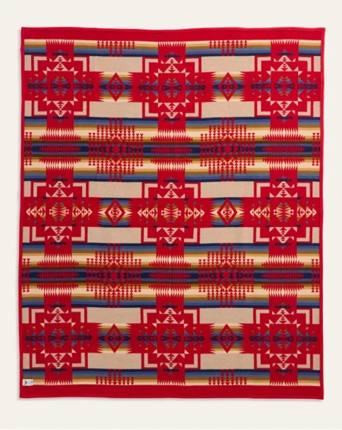 Robe Chief Joseph Scarlet Pendleton Blanket