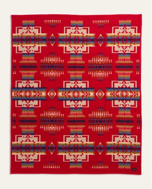 Robe Chief Joseph Scarlet Pendleton Blanket