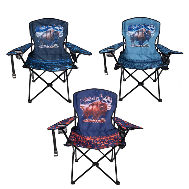 Lawn Chair Buffalo Design 260Lbs