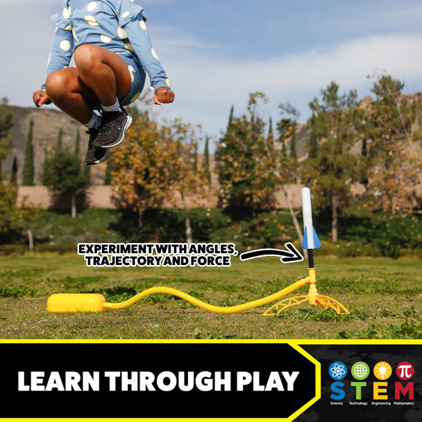Stomp Rockets Glow in the dark