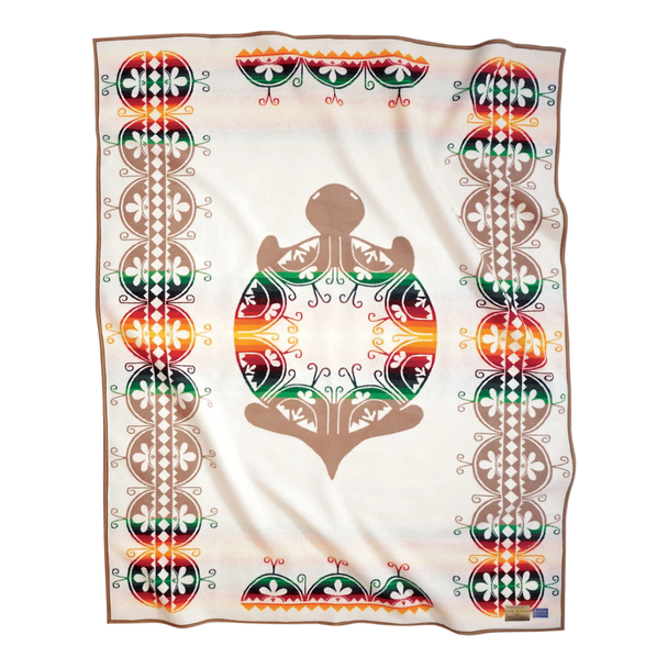 Robe Creation Turtle Legendary Pendleton Blanket  64" X 80"