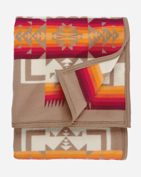 Chief Joseph Khaki Robe Size Pendleton Blanket