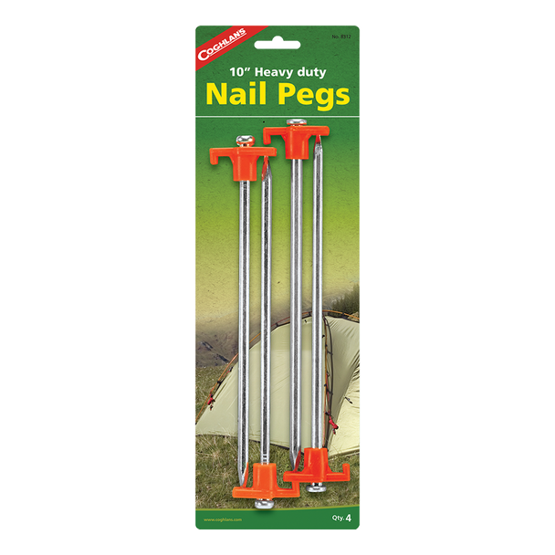 10" Nail Pegs - 4 Pk Coghlan's