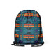 Drawstring Backpack Black  Southwest