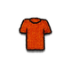 Beaded Brooch Pin Oranget-Shirt
