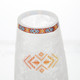 Lighted Glass Vase Medicine Wheel