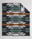Robe Jacquard Wyeth Trail Oxford Pendleton Blanket