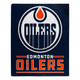 Plush Throw NHL Oilers 50X60