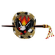 Large Beaded Eagle Stick Barrette