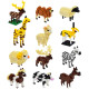 Mini Block The World Of Animals Running Animals