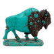Statue Turquoise Buffalo
