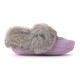 Infant Mini Suede Purple Moccasin