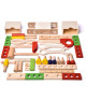 WOODEN TOOLBOX DIY 43PCS FUN LITTLE TOYS