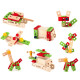 WOODEN TOOLBOX DIY 43PCS FUN LITTLE TOYS