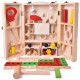 WOODEN TOOLBOX DIY 43PCS FUN LITTLE TOYS