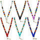 Beaded Lanyard Loomed Assorted 1pc