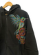 Zip up Hoodie with Rhinestones - Hummingbird