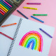 Doodle + Create Colorable Art Case Art 101