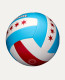 Volleyball White Red Blue with Stars Wilson
