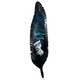 Plaque Feather - Northern Lights