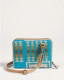 Crossbody Organizer Turquoise Harding Pendleton