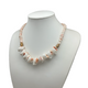 Statement Necklace Light Pink Shells
