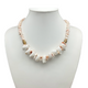 Statement Necklace Light Pink Shells