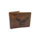 Wallet W Card Holder Eagle Embossed