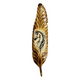 Laser printed Feather Plaque 23"  - Horse
