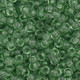 Czech Seedbead 11/0  Transparent Light Green 22g Vial