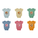 Onesie Twist Star - 12 Month