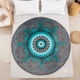 Throw Silk Touch 60" Round Diamond Star