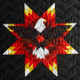Throw Star Quilt Animals Reversible