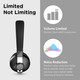 Black Bluetooth Wireless Childs Headphones