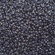 Czech Seed Beads 10/0 Strung Metallic Gunmetal