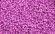 Czech Seed Beads 10/0 Strung Metallic Fuchsia