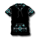 Hooded T-shirt Teal Southwest