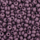 Czech Seed Bead 11/0 Opaque Dark Mauve Strung