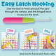 Make Your Own Latch N Patch Fuzzy Stickers